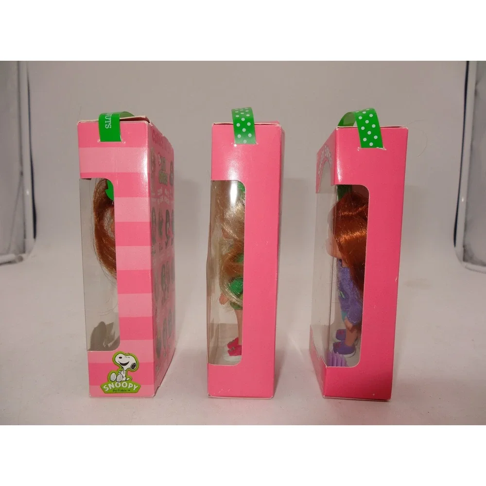 Ty‎ Li'l Ones Sweet Sophia Snoopy Awesome Abby Dolls with Original Boxes